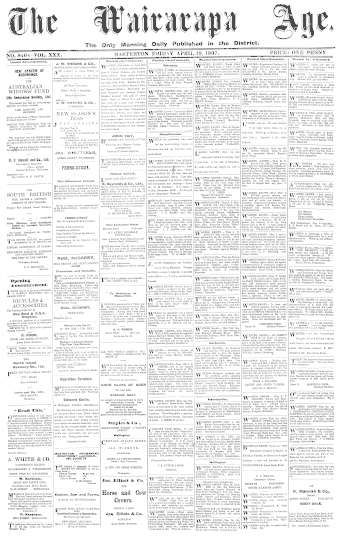 Issue page