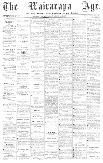 Issue page