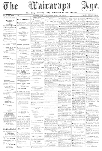 Issue page