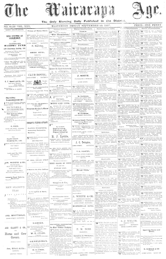 Issue page