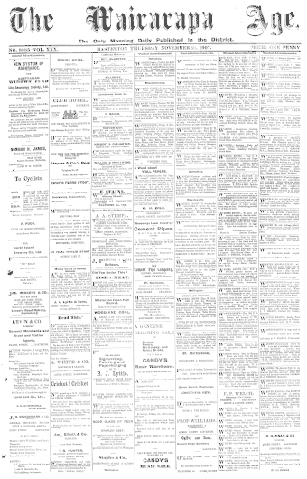 Issue page