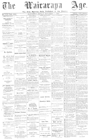 Issue page