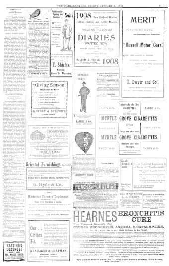 Issue page