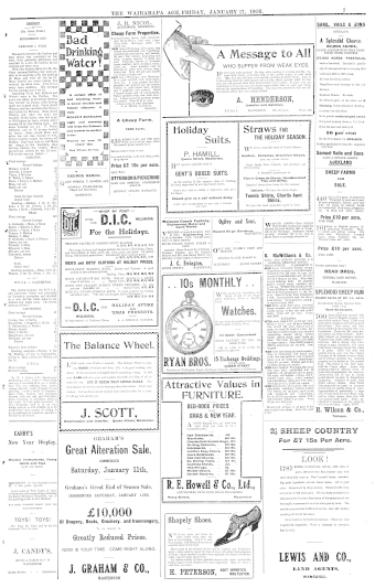 Issue page