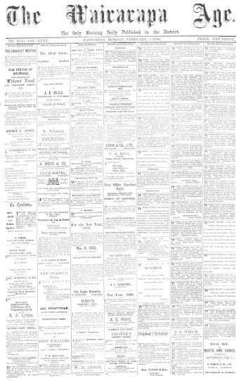 Issue page
