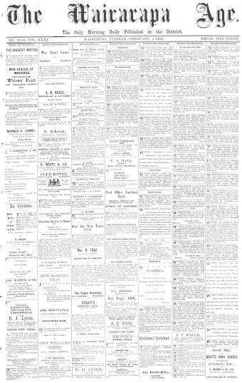 Issue page