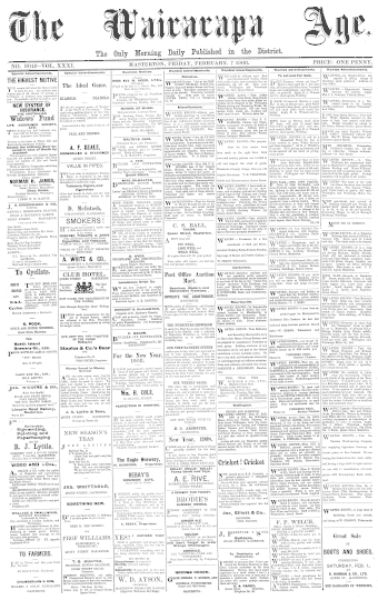 Issue page