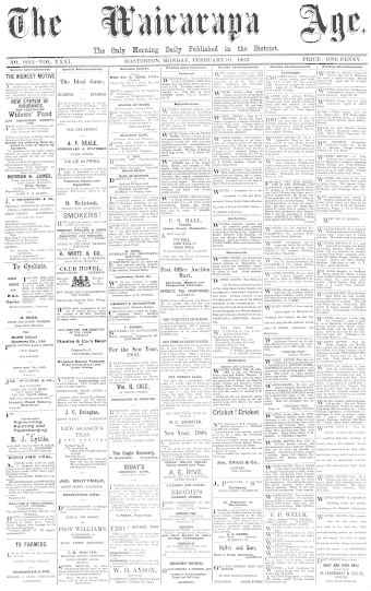 Issue page