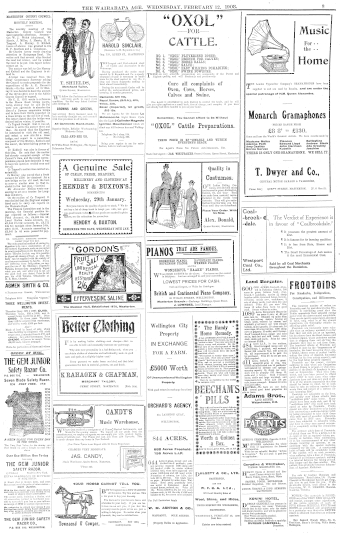Issue page