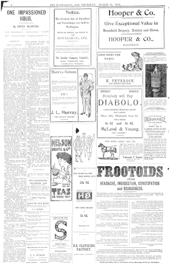 Issue page