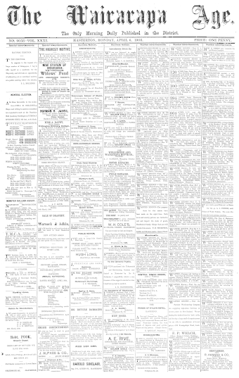 Issue page