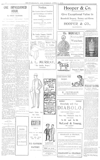 Issue page