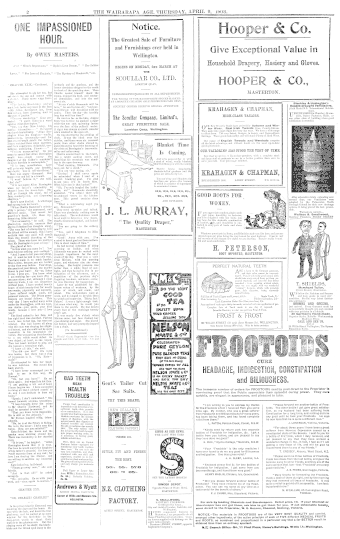 Issue page