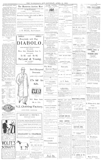 Issue page