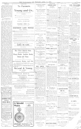Issue page