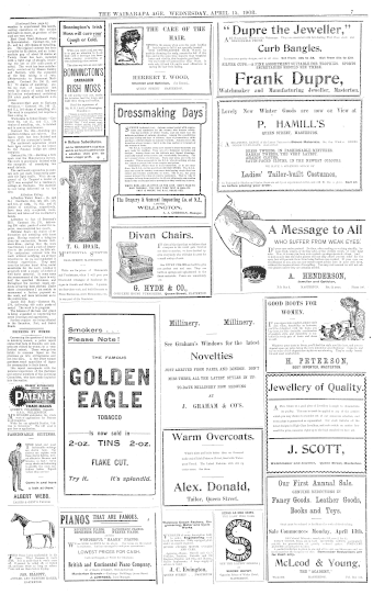 Issue page