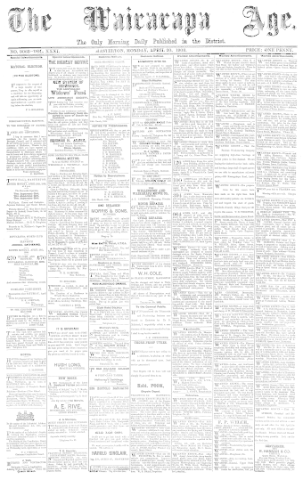 Issue page