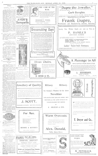 Issue page
