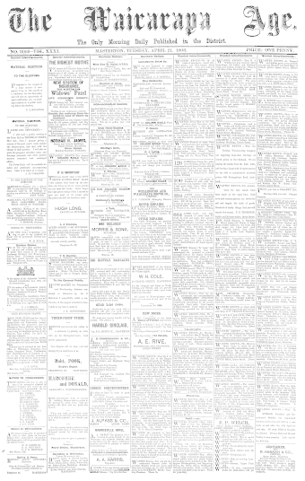 Issue page