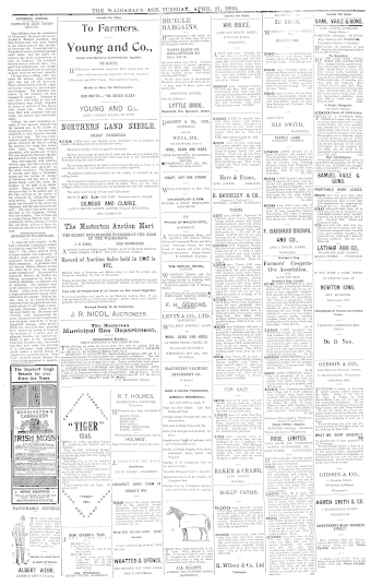 Issue page