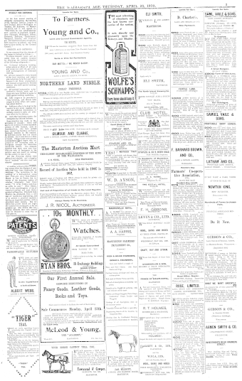 Issue page