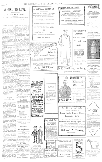 Issue page