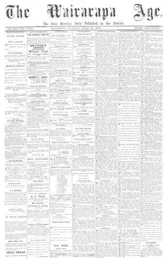 Issue page
