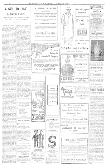 Issue page