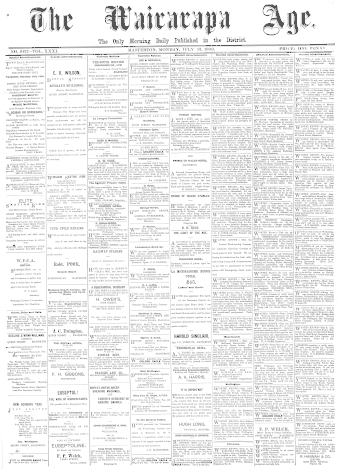 Issue page