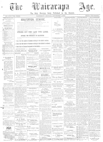 Issue page