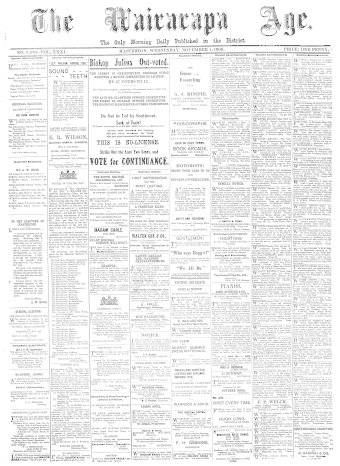 Issue page