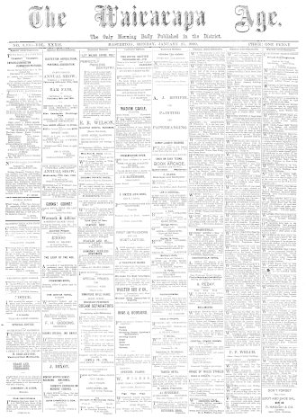 Issue page