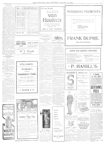 Issue page