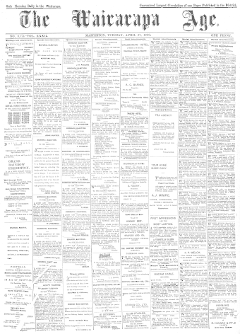 Issue page