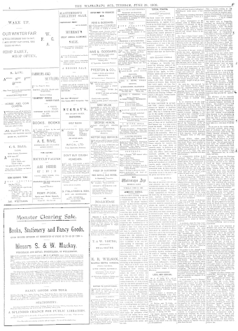 Issue page