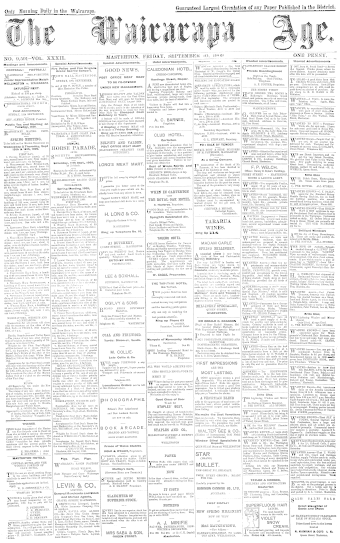 Issue page