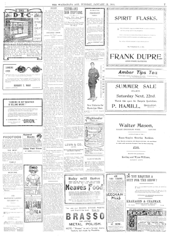Issue page