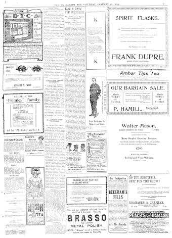 Issue page