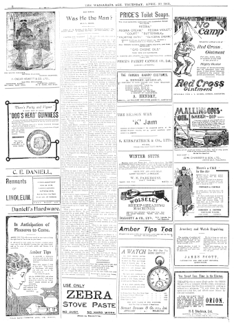 Issue page
