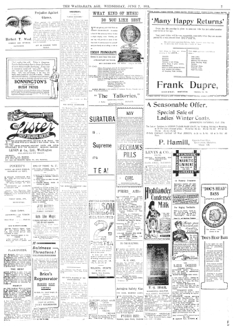 Issue page