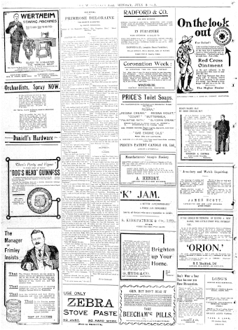 Issue page