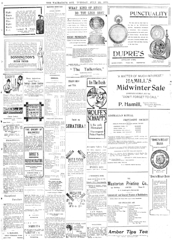 Issue page