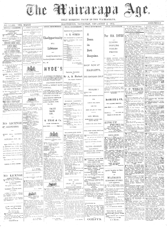 Issue page