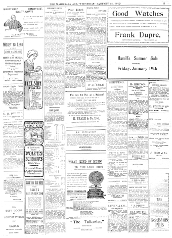 Issue page