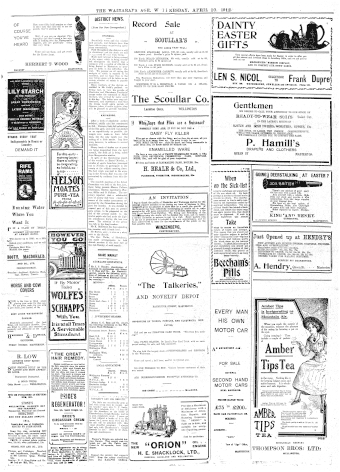 Issue page