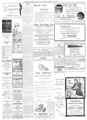 Issue page