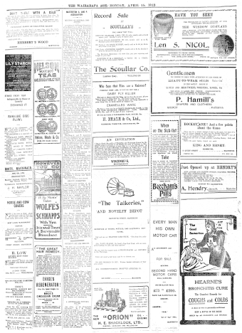 Issue page