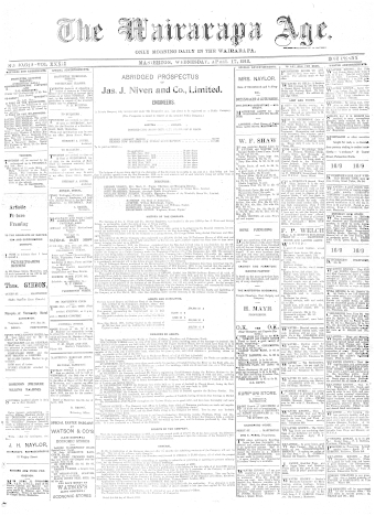 Issue page