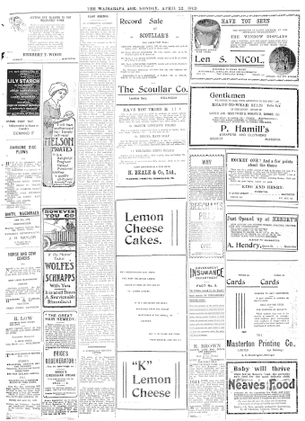 Issue page