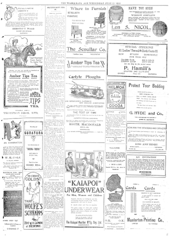 Issue page